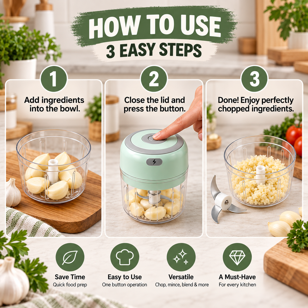 Mini Food Chopper