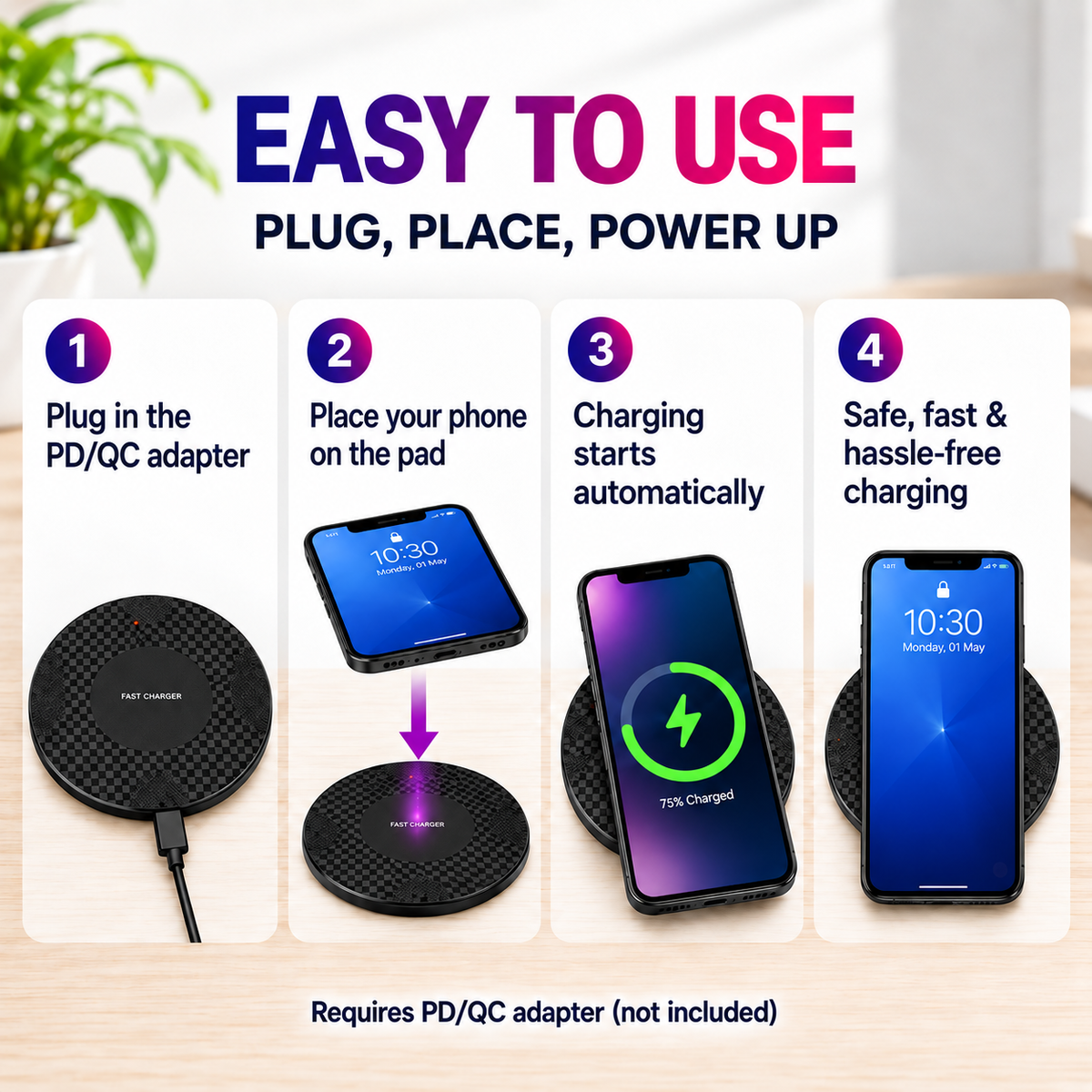 Fast Wireless Charging Pad