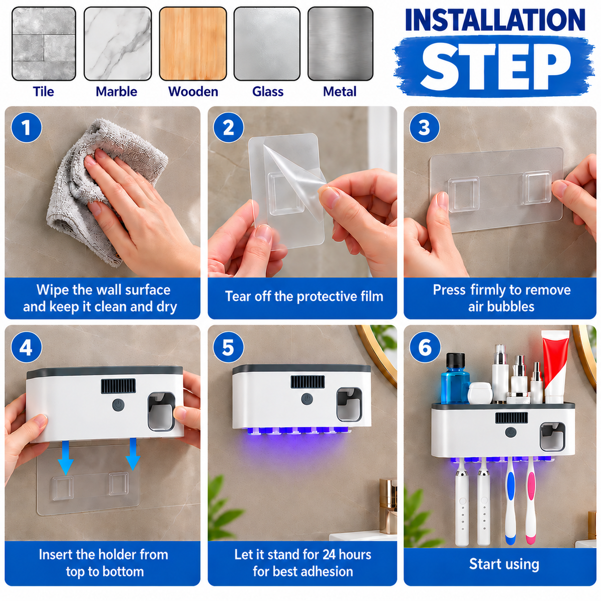 Automatic Toothpaste Dispenser