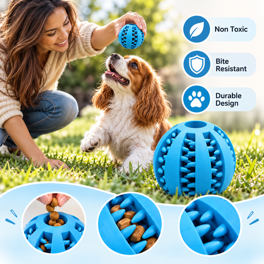 Treat Dispensing Dog Ball