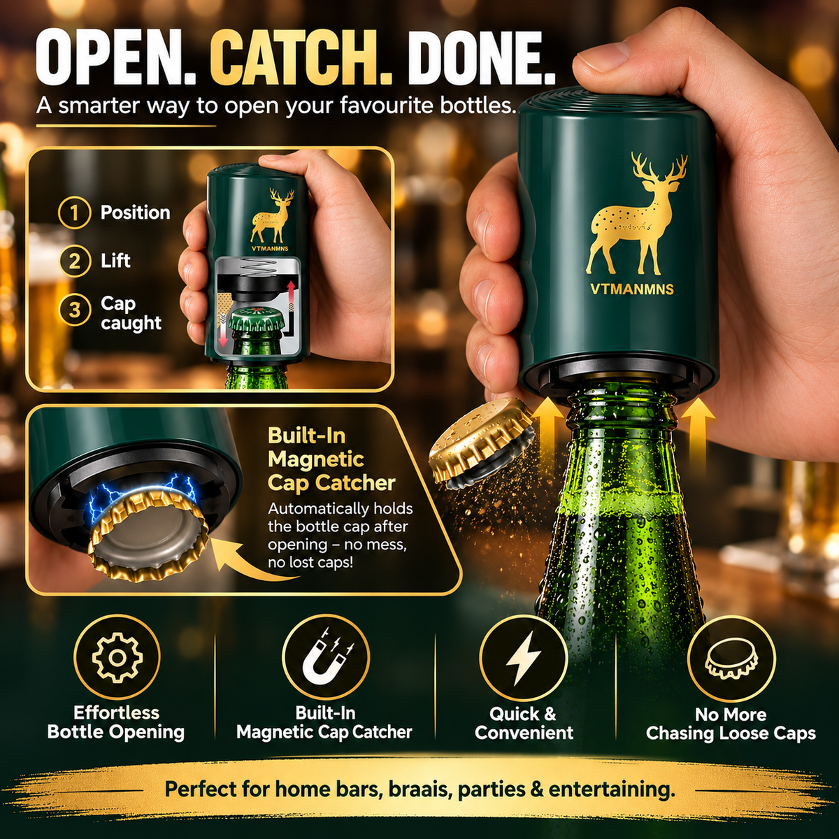 Magnetic Bottle Opener