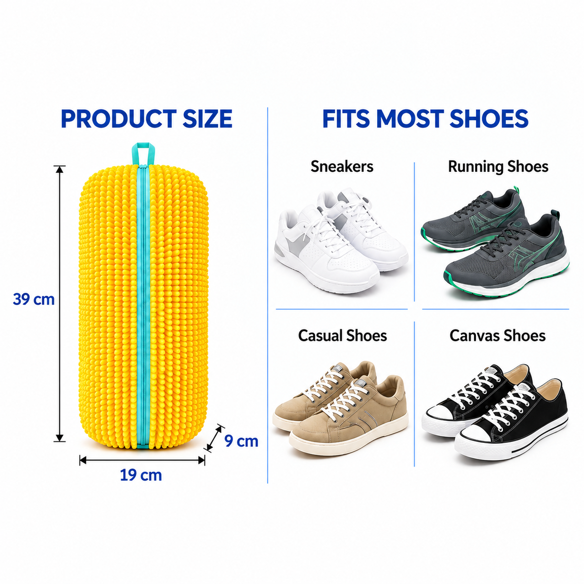 Shoe Washing Machine Bag