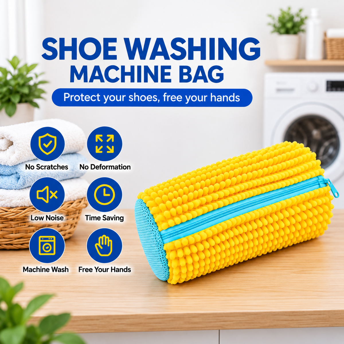 Shoe Washing Machine Bag