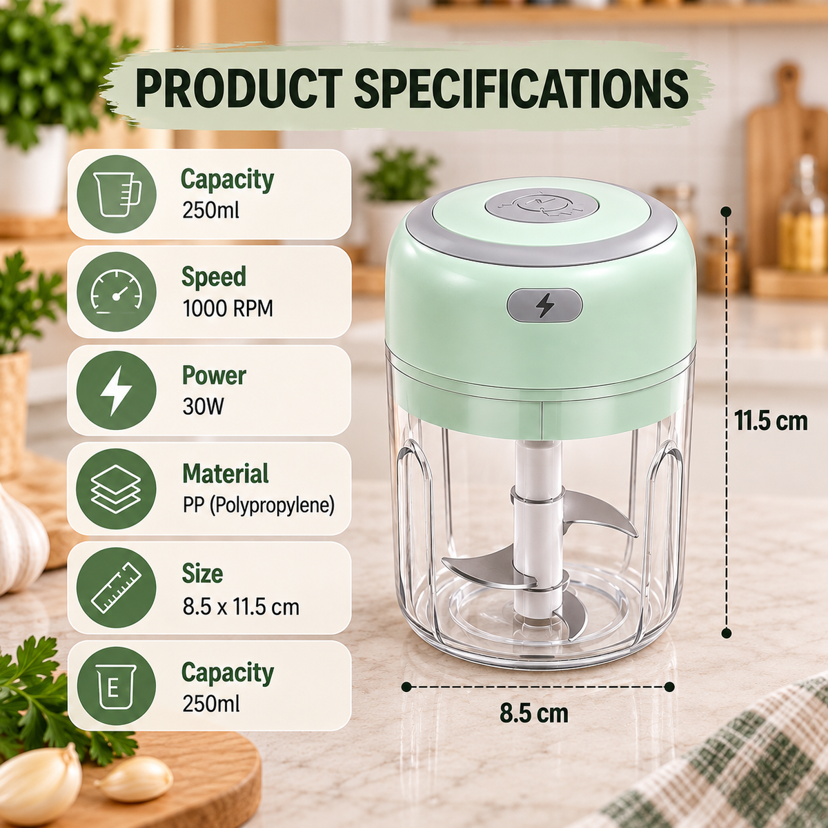 Mini Food Chopper