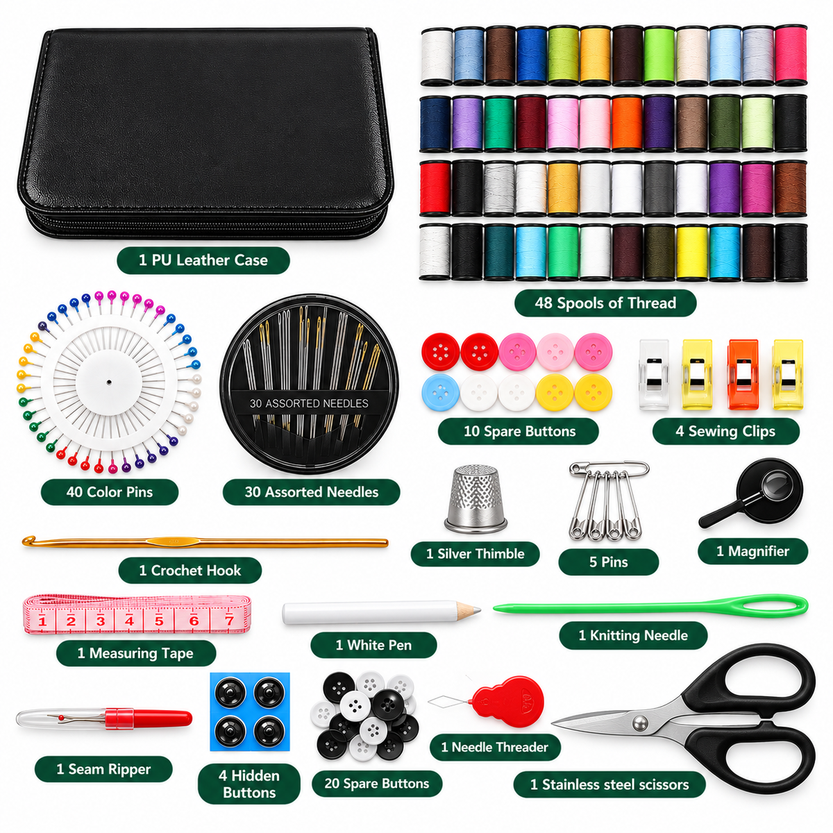 171-Piece Sewing Tool Kit