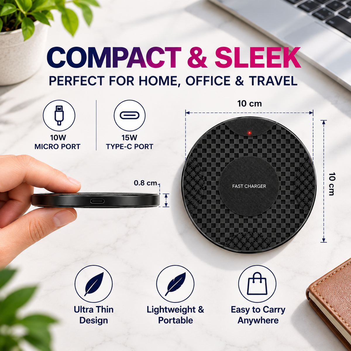 Fast Wireless Charging Pad