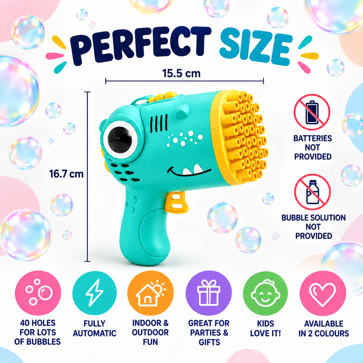 Automatic Bubble Gun