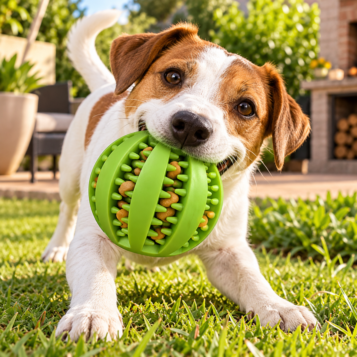 Treat Dispensing Dog Ball