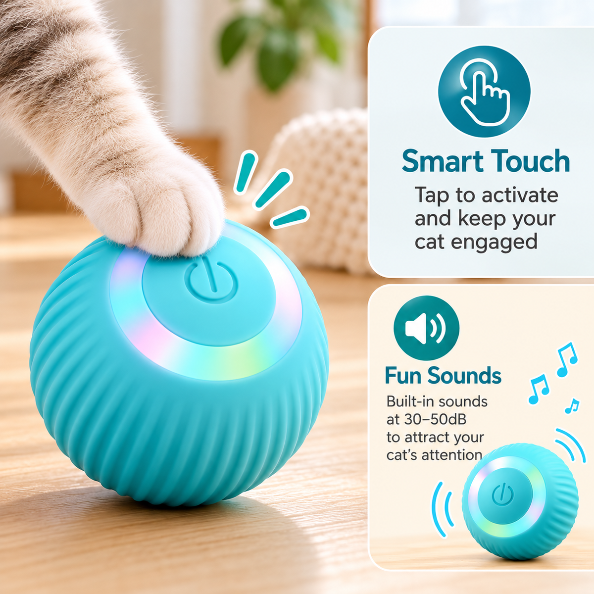 Smart Cat Ball